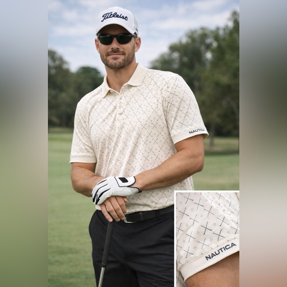 Nautica Other - Mens Nautica Golf Collar Polo Shirt